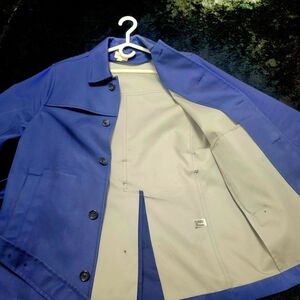 Club Monaco Blue Trench Coat
